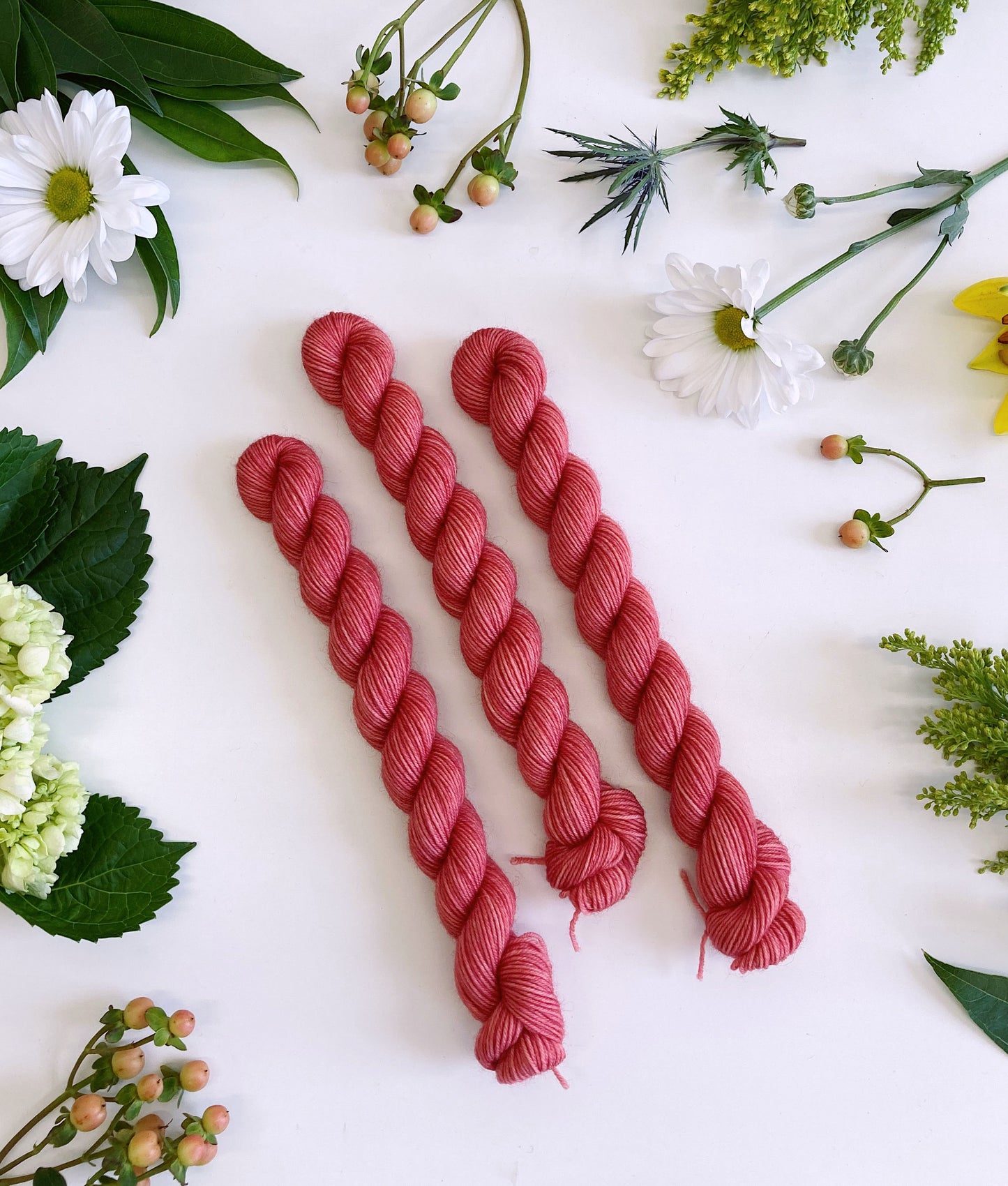 MINI SKEIN Color No. 36 Strawberry