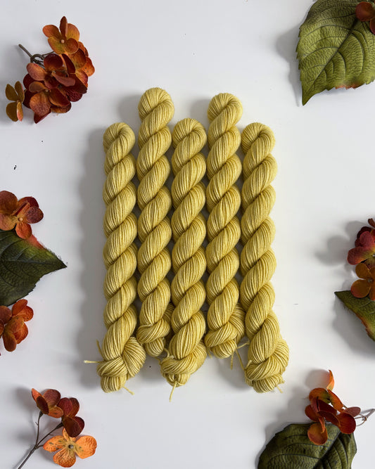 MINI SKEIN Color No. 12 Sprout • Ready to Ship