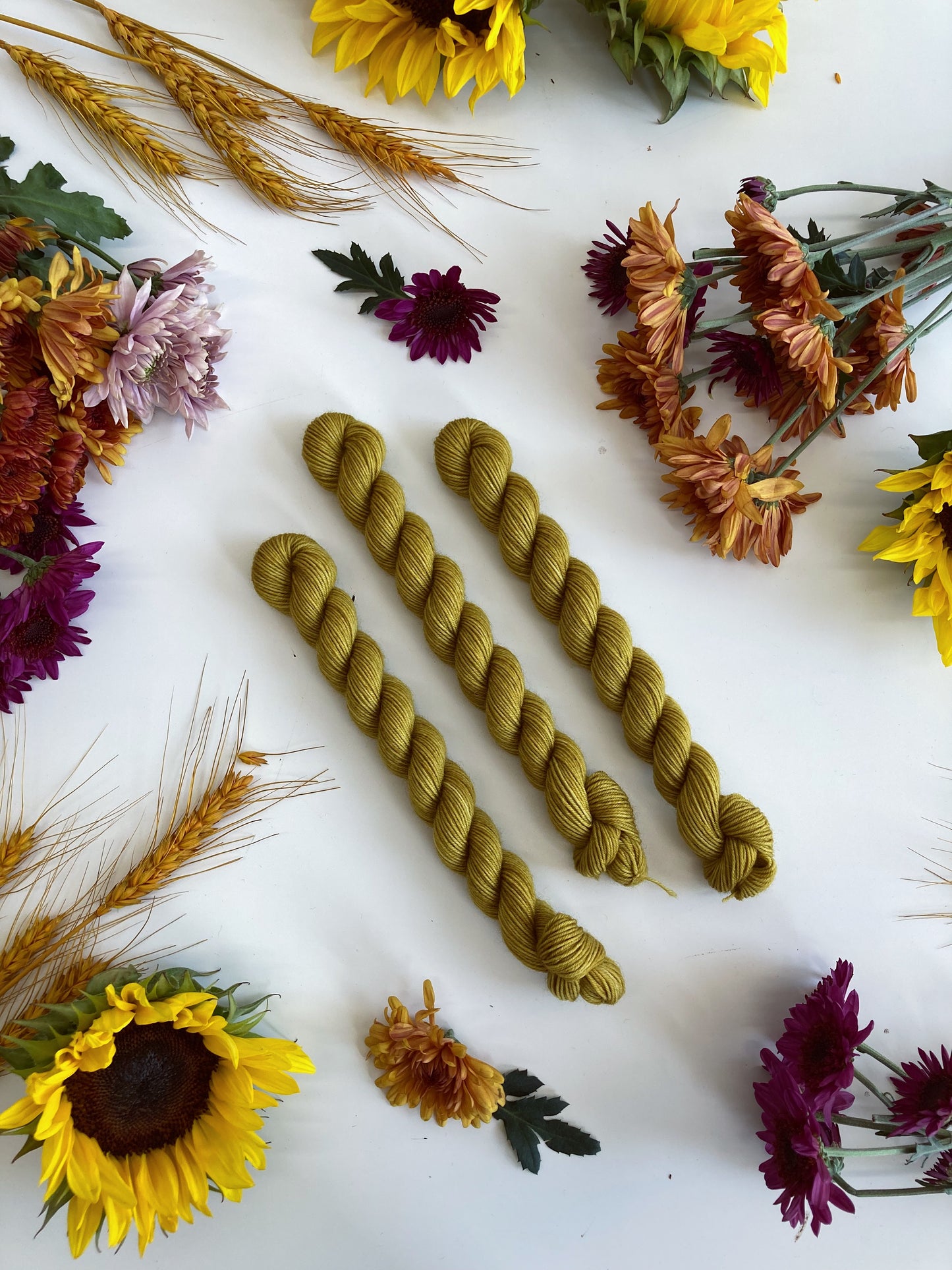 MINI SKEIN Color No. 54 Sapling • Ready to Ship