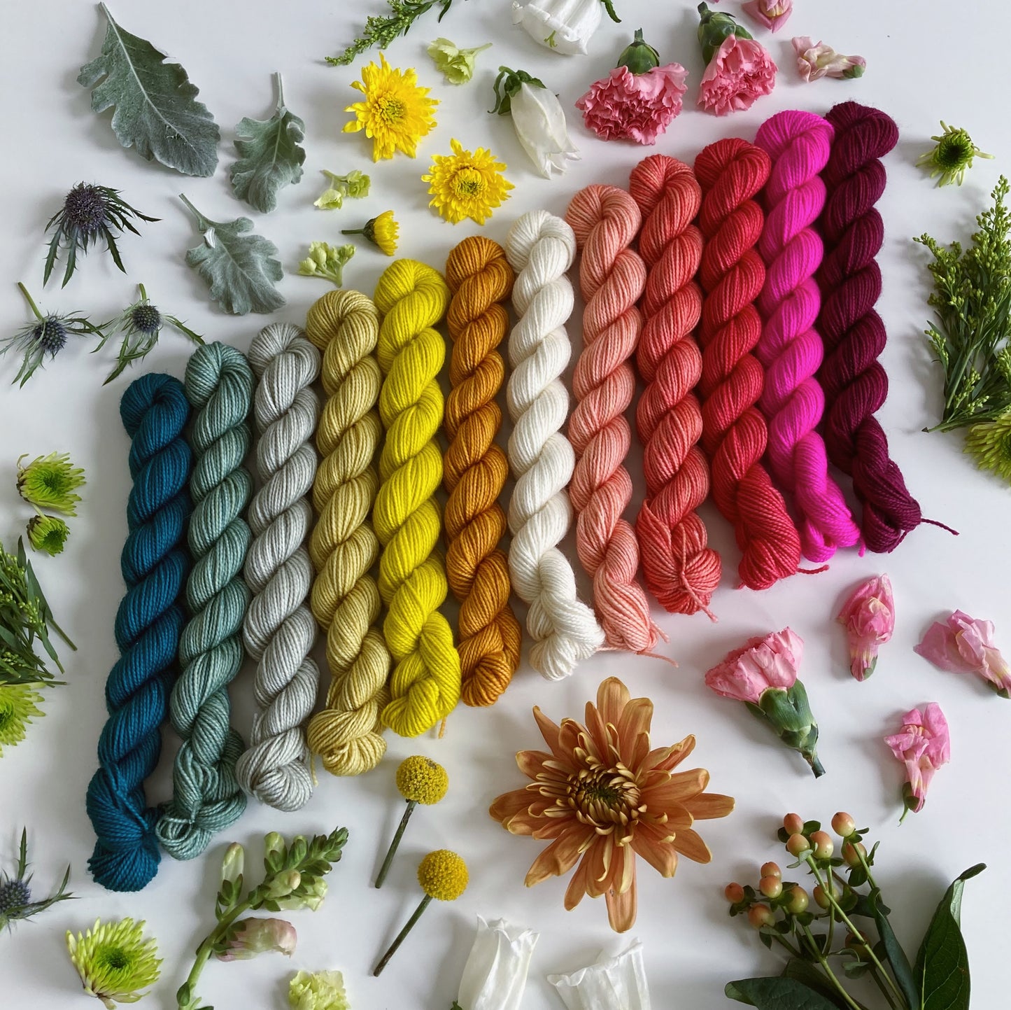 FLORALS COLLECTION Mini Skein Set