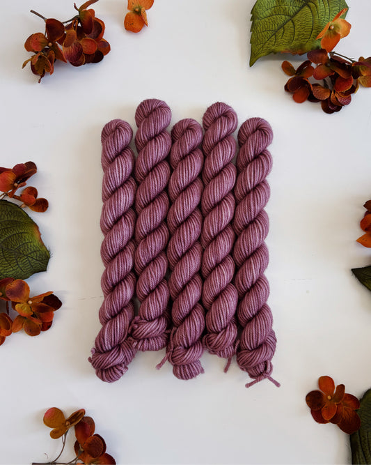 MINI SKEIN Color No. 63 Heather • Ready to Ship