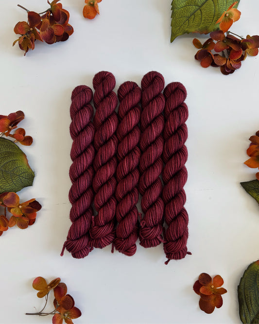 MINI SKEIN Color No. 67 Merlot • Ready to Ship